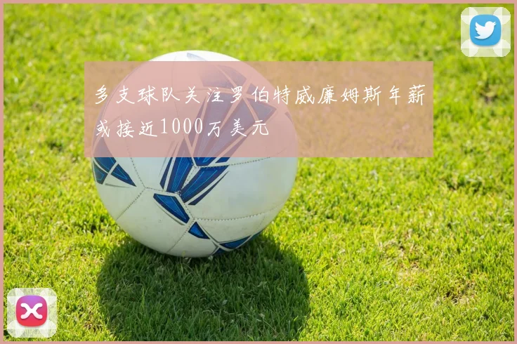 多支球队关注罗伯特威廉姆斯年薪或接近1000万美元