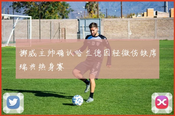 挪威主帅确认哈兰德因轻微伤缺席瑞典热身赛